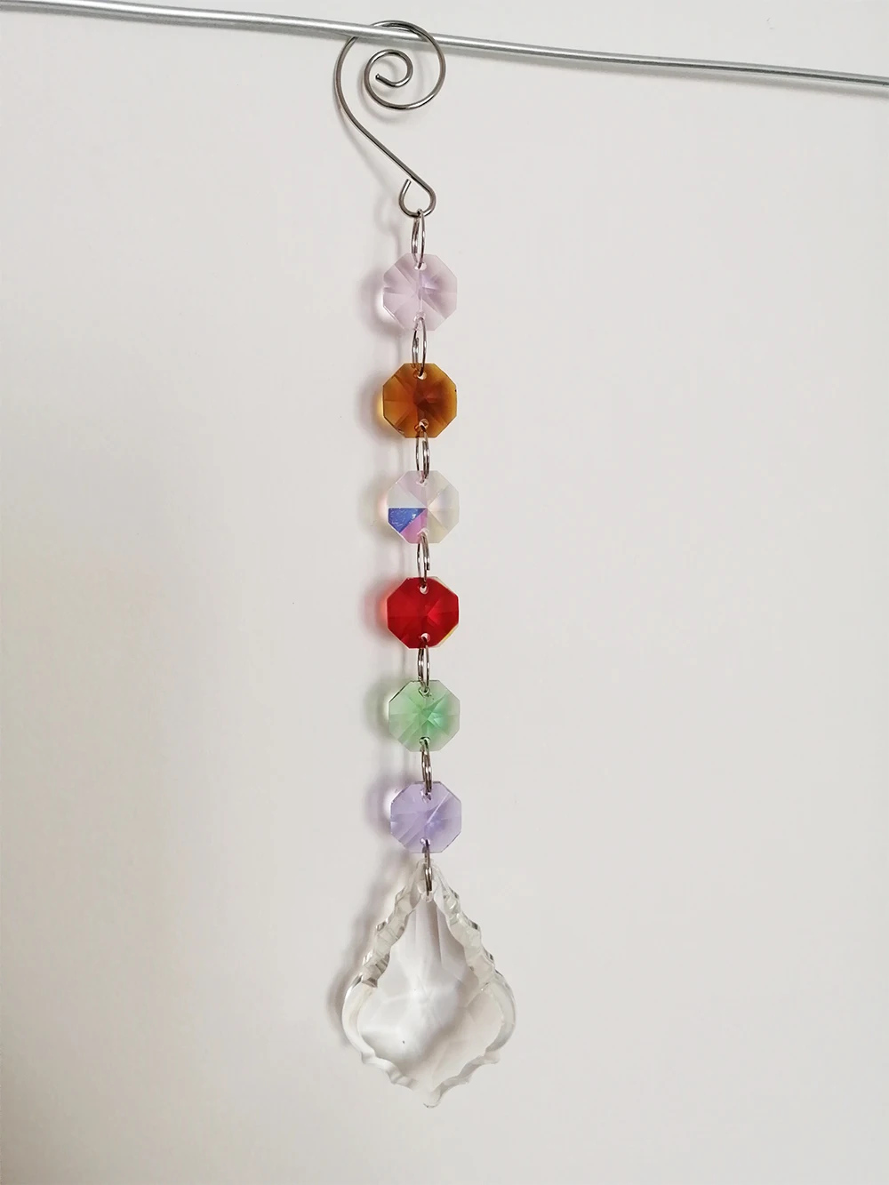 1 шт. кристаллическая подвеска в виде кленового листа 21 5 см | Лампы и освещение