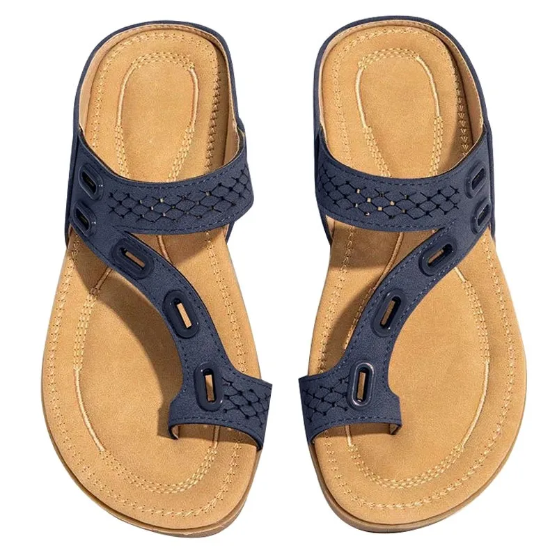 

Women Sandals Premium Orthopedic Women'S Shoes Flat Slipper Vintage Anti-Slip Sandals Women Flip Flops Ladies Shoes Plus Size 42