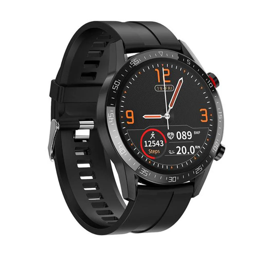 

L13 Smart Watch Hangul Korean Support Pod ECG+PPG IP68 Waterproof Bluetooth Call Blood Pressure Heart Rate Men's Wrist Watch