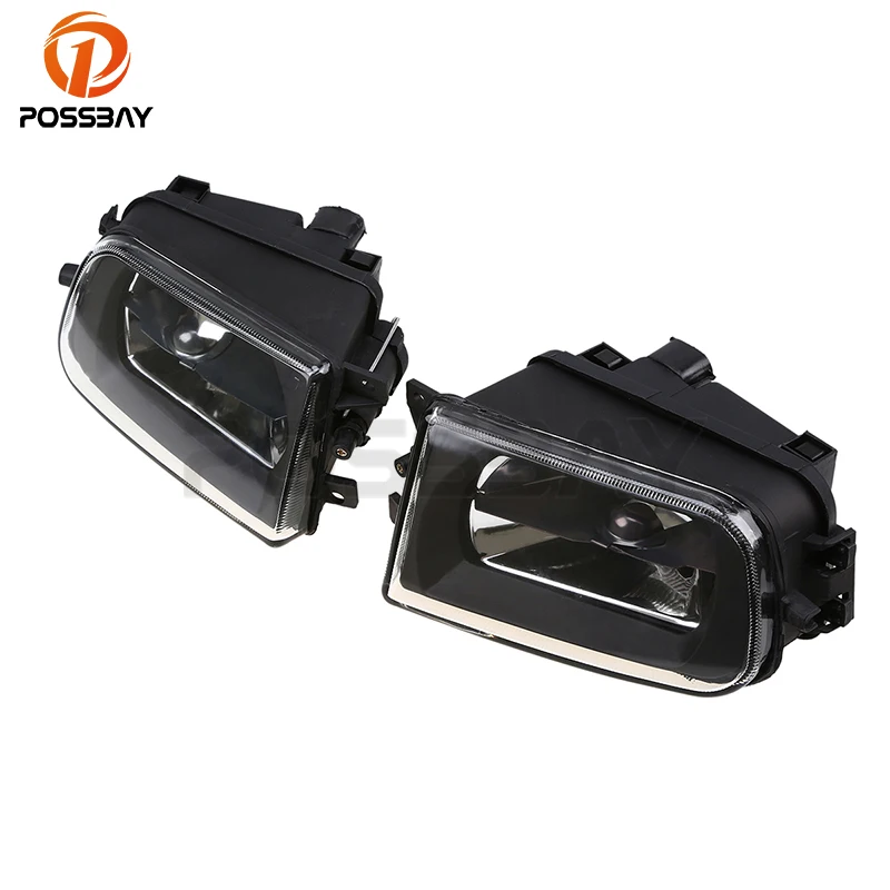 POSSBAY Ясно Передняя вождения бампера Туман светильник Корпус для BMW E39 5 серия 1995-2000