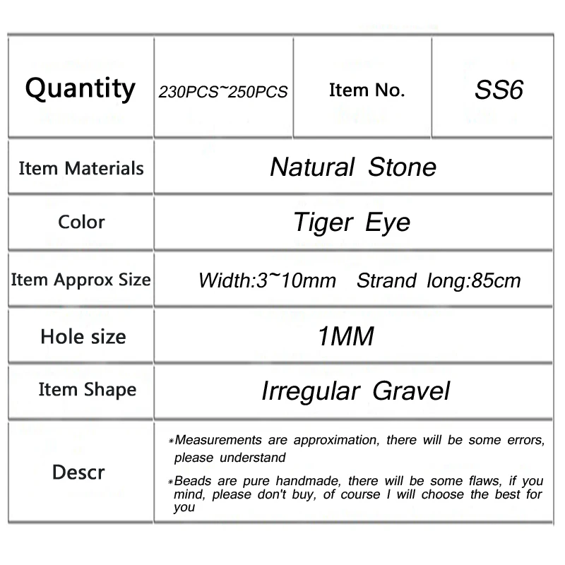 YHBZRET натуральный желтый тигровый глаз камень неправильной формы гравий бусины