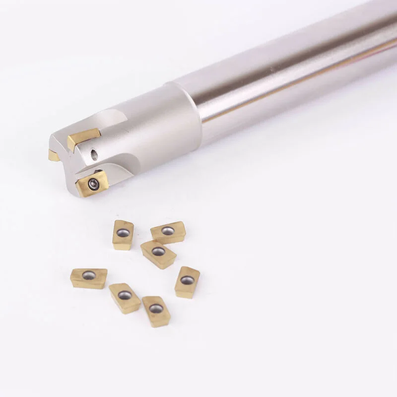 

BAP 300R C25-25-150-3F Milling Cutter Holder+10* APMT1135PDER Inserts+1*Wrench