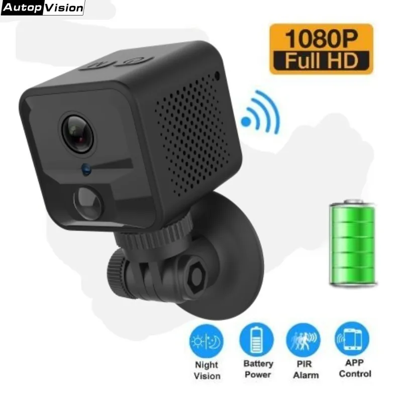 S9 аккумуляторная 1080P Wi Fi камера беспроводная мини IP с ИК сетью P2P соединение