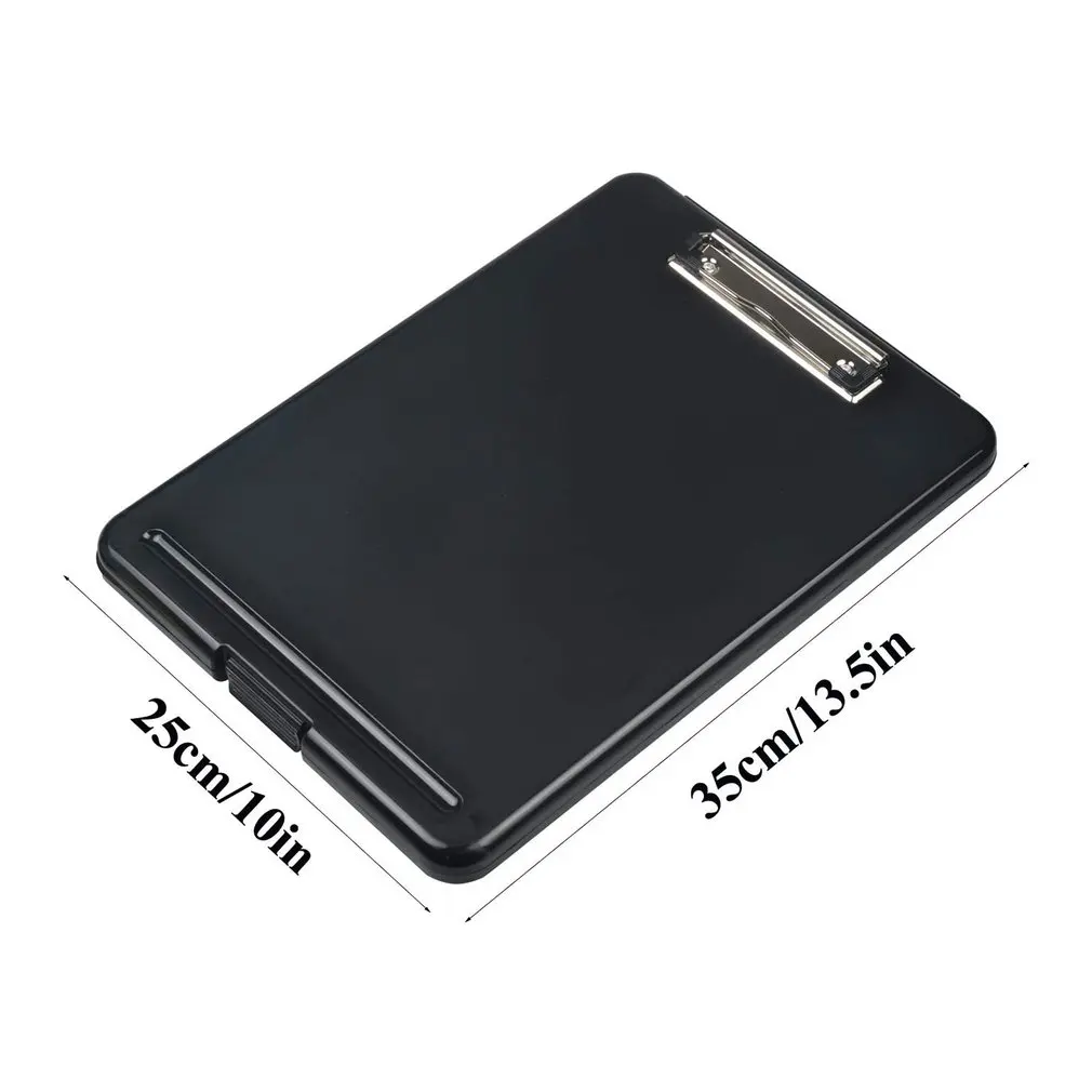 

Multifunctional PP File Box A4 Writing Board Portable File Storage Box File Box Openable PP File Box