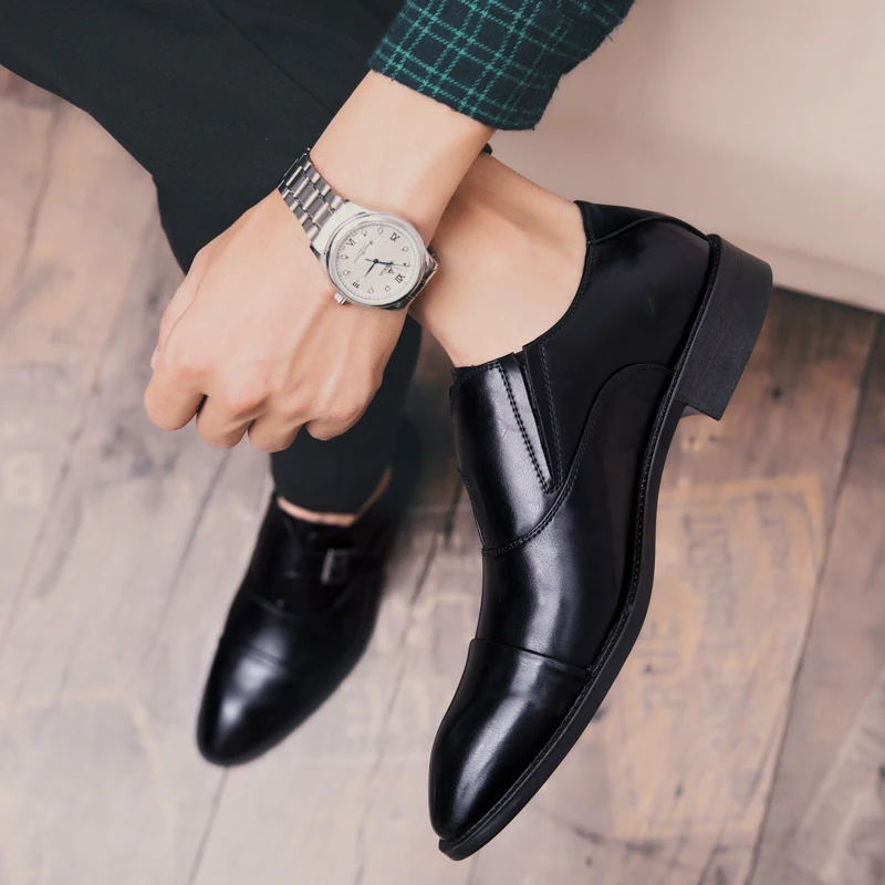 

Big size Fashion Men Leather loafers Shoes Man Casual Shoes Slip on Male Outdoor Walking wedding Shoes Leather Driving Shoes w5