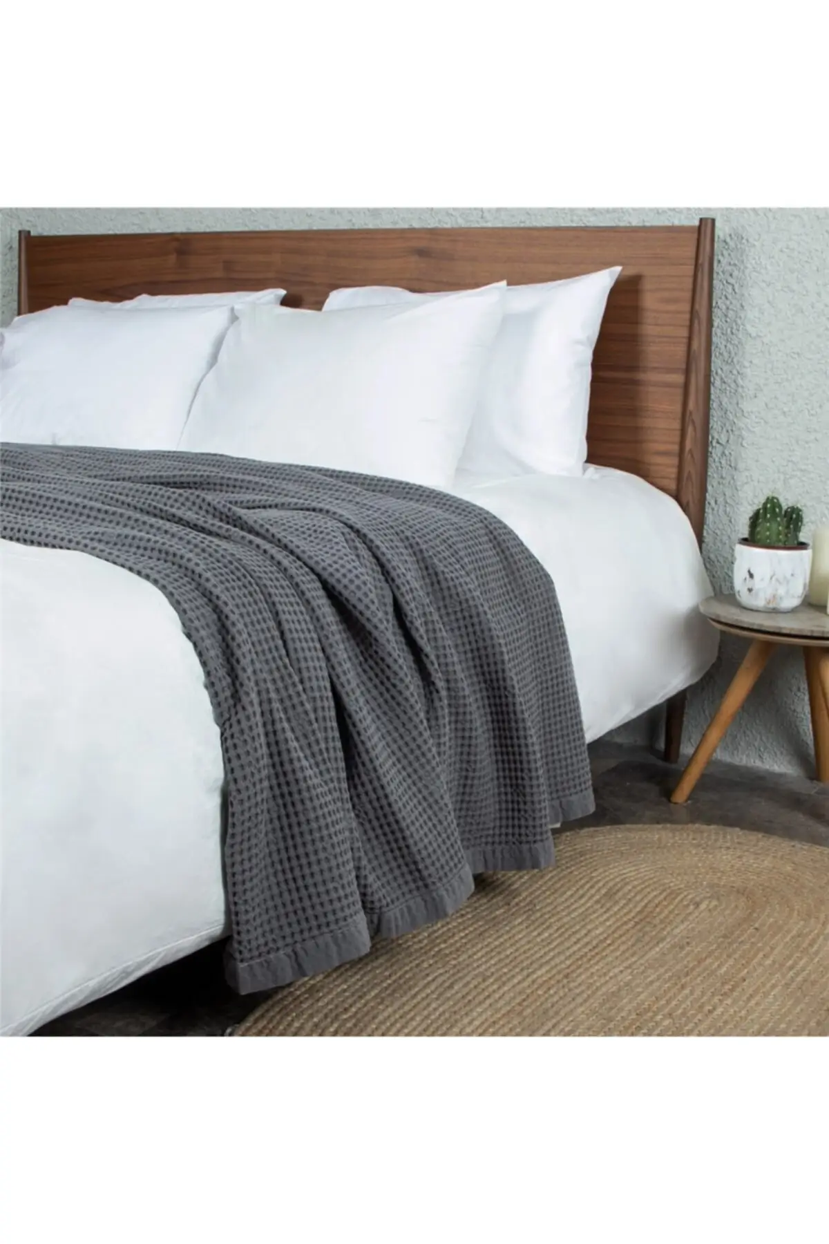 

ТЭК персональный Пике серый одноразмерный хлопок ручной работы