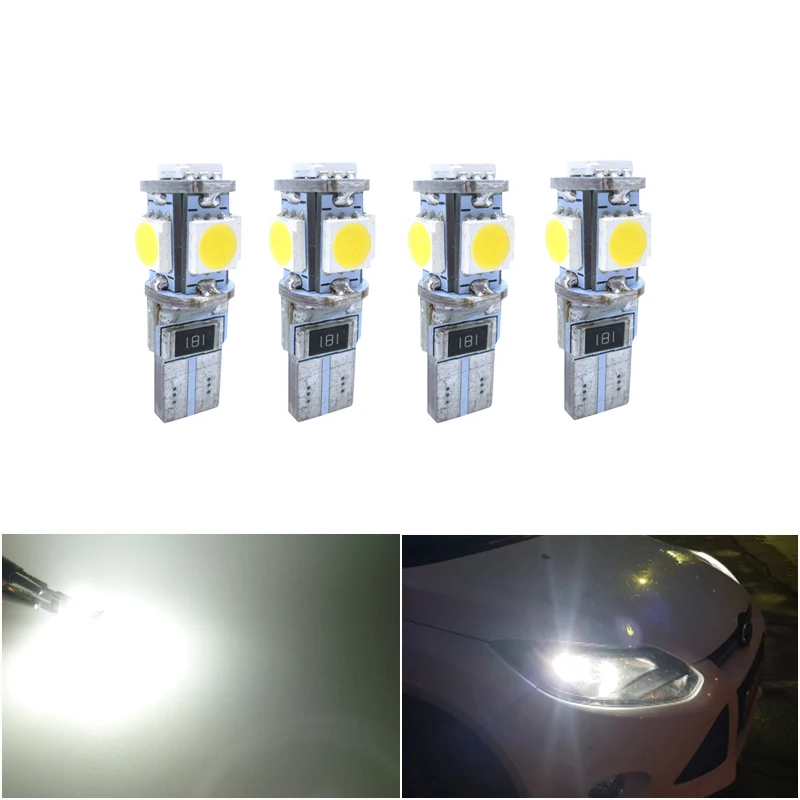 

4x T10 W5w Led Canbus Bulbs 168 194 Car Parking Lights For Mercedes Benz W211 W221 W220 W163 W164 W203 C E Slk Glk Cls M Gl