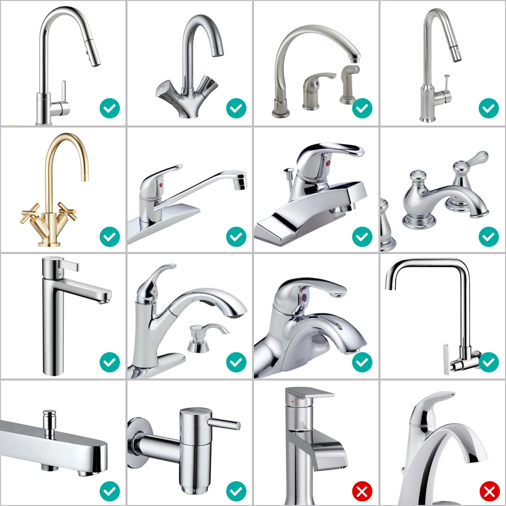 

Rotatable Faucet Sprayer Head Stainless Steel Connector Anti Splash Tap Booster Shower Water Saving Kitchen Bathroom Accessories