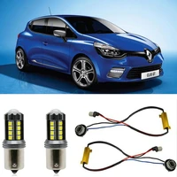 fog lamps for renault clio 4 iv grandtour kh stop lamp reverse back up bulb front rear turn signal error free 2pc