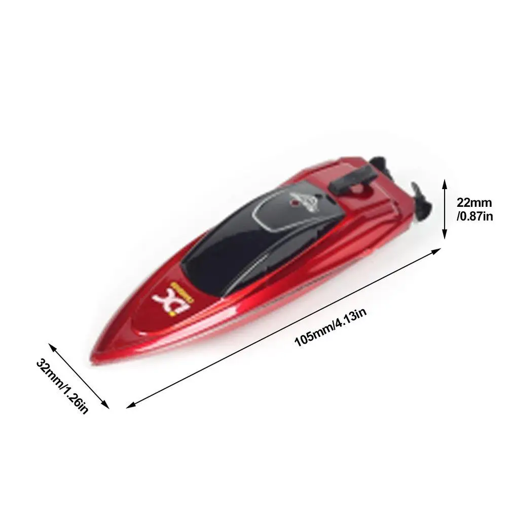 RC Racing Boat 2.4 GHz High Speed Remote Control Boats Toys Low Battery Alarm Capsize Recovery Gifts For Boys Girls | Игрушки и хобби