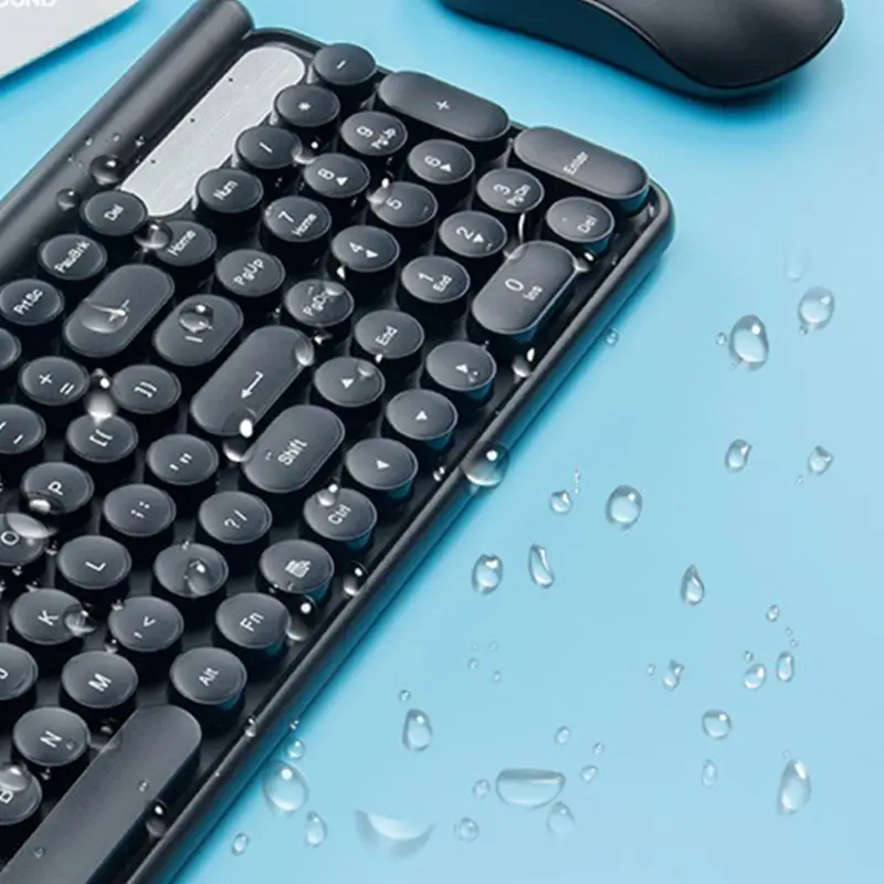 

Wireless Keyboard and Mouse Set Battery Powered Silent Computer Keypad Mouse Drop shipping