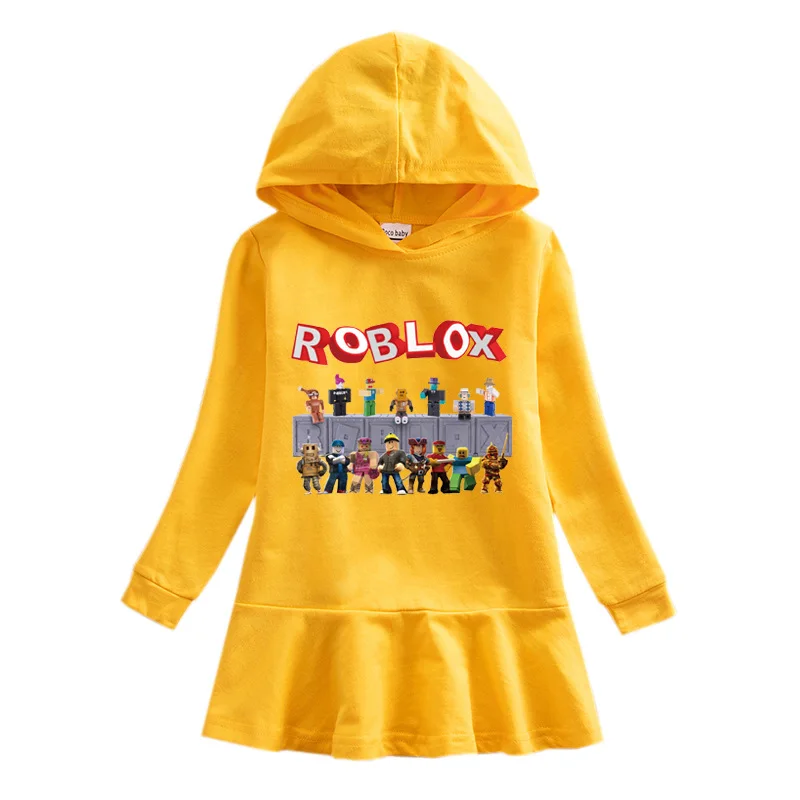 Girls Dresses Hooded Sweatshirt Kids Clothing Costumes 3-10Y Fashion letter ruffle for kids dresses | Детская одежда и обувь