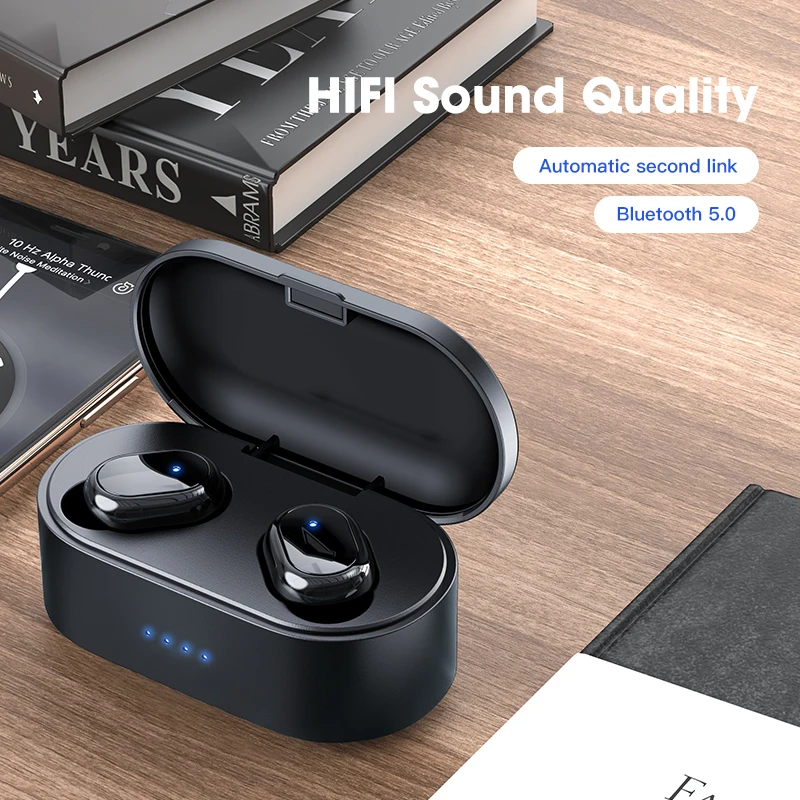 TWS Bluetooth-наушники для Xiaomi Redmi беспроводные наушники Bluetooth Hi-Fi наушники-вкладыши