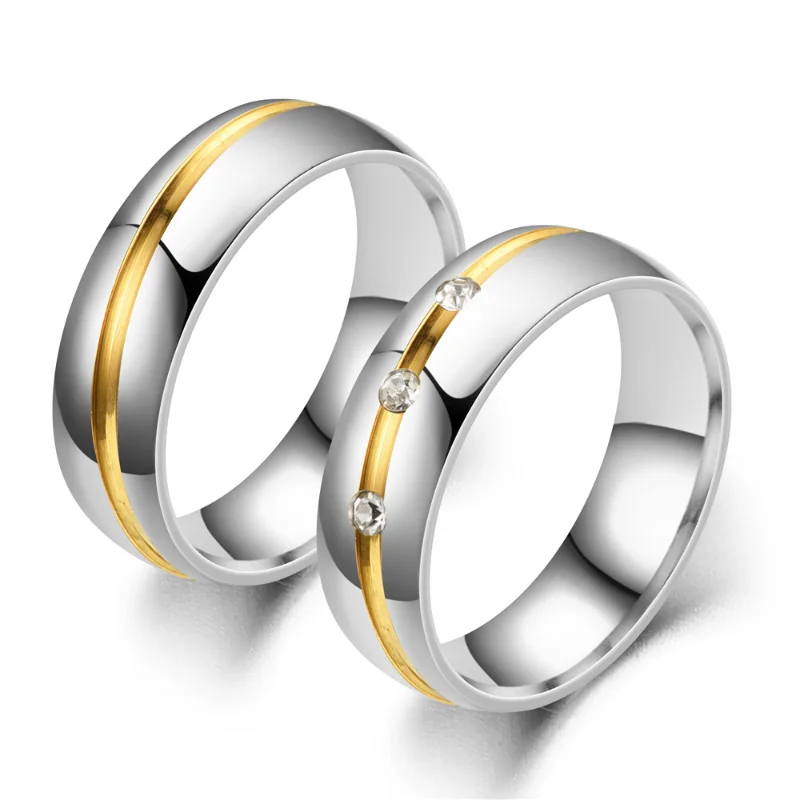 

Новинка 2021, модное Золотое кольцо с кубическим цирконием в комнате, кольцо с золотым хвостом для пары, обручальные кольца, ювелирные изделия...