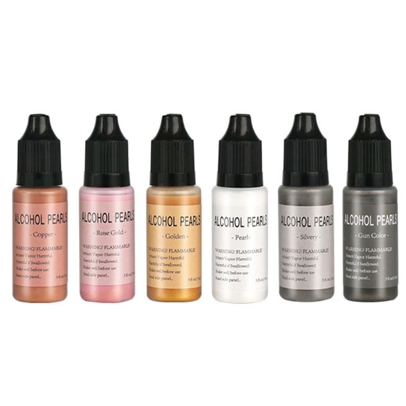 

Metallic Resin Pigment Resin Dye Alcohol Inks Concentrated Resin Colorant 15ml