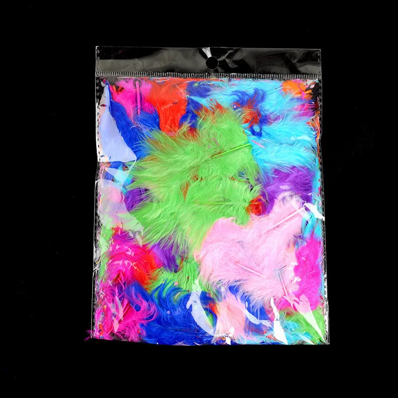 Шар коробка наполнения материал маленький плавающий украшение свадьбы перо