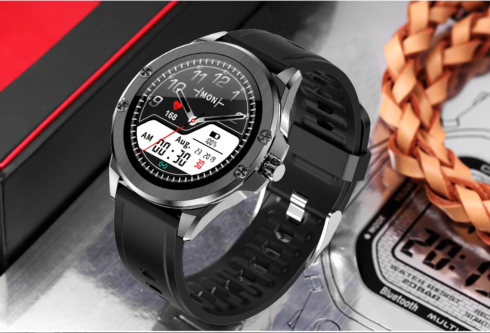 S11 Смарт-часы Фитнес-трекер Монитор сердечного ритма Часы IP68 Водонепроницаемые Мужские Женские Смарт-часы для Android IOS На запястье.