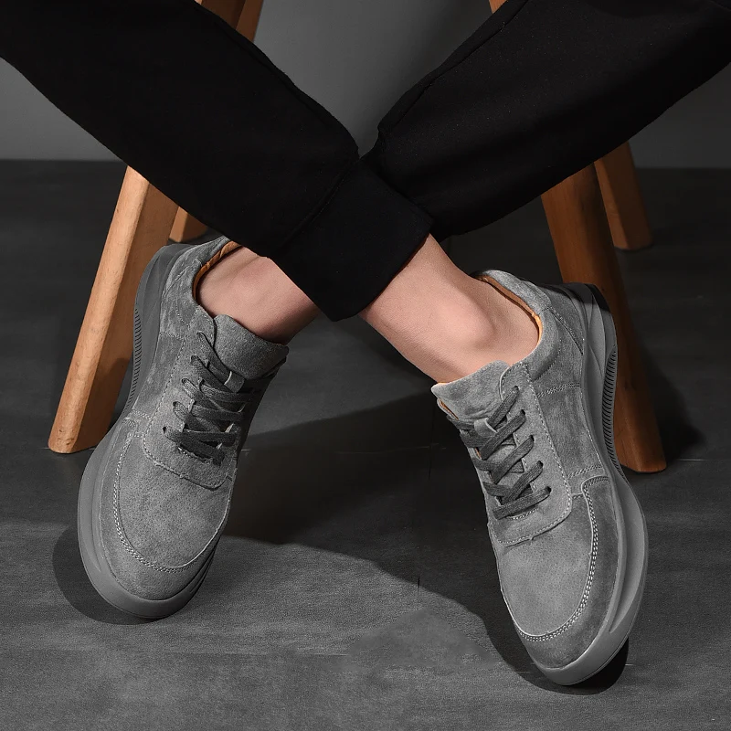 

Spring Casual Shoes Chinese Shoes Men Sneaker Man Casual Shoe Fashion Leisure Mens Hot Sale Leather Slip On For Designer