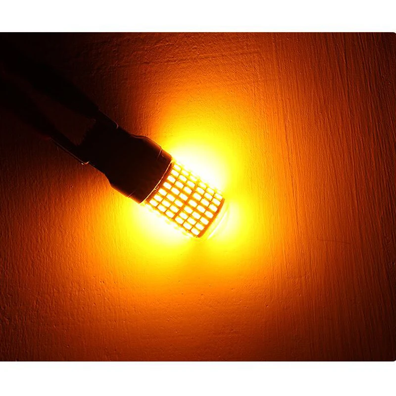 Дорк светодиодный светильник p21w py21w s w5w 144smd с can bus автомобильный лампы 1156 BA15S BAU15S T20