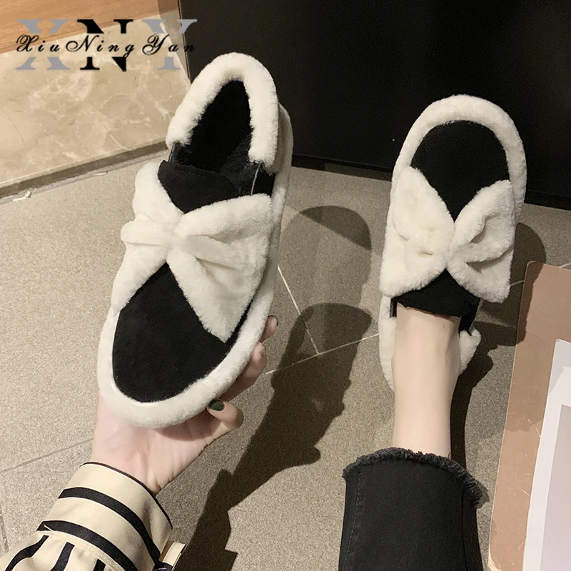 Женские мокасины с мехом черные зеленые мягкие балетки на плоской подошве