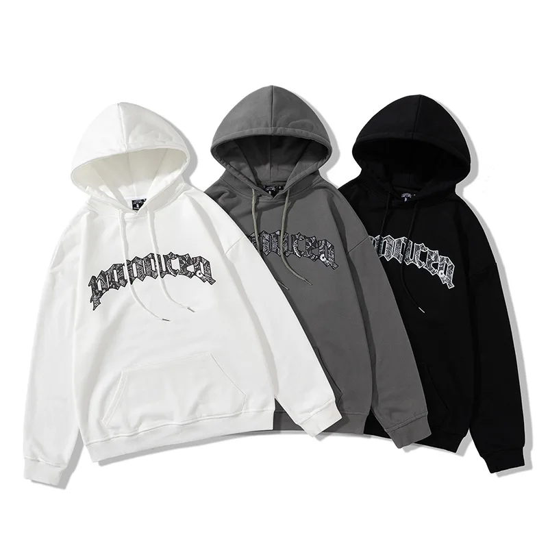 

Толстовки с капюшоном мужская одежда осень-зима однотонный хип-хоп модный бренд плюс бархатный Повседневный свитер с капюшоном топы