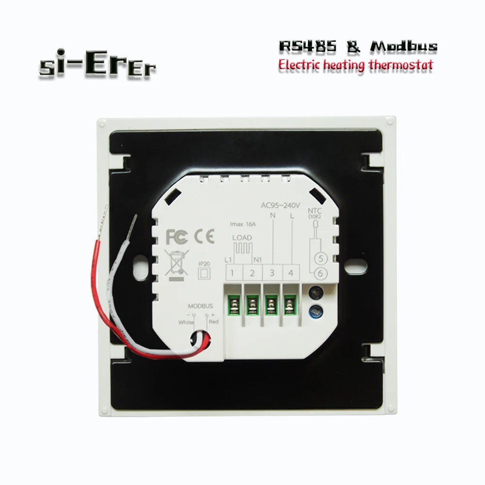 Controlador de Temperatura de Aquecimento Elétrico Rs485 e Modbus 16a 24v ac v Ac. Instrumentos de temperatura