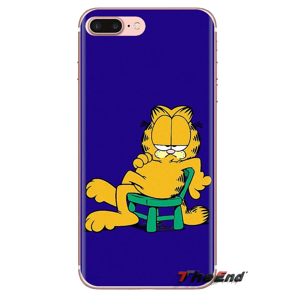 Для Xiaomi Mi3 samsung A10 A30 A40 A50 A60 A70 Galaxy S2 Note 2 большое ядро Prime милый мультфильм Гарфилд