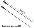 2 шт. длинная антенна 38 см антенна 771 для рации baofeng
