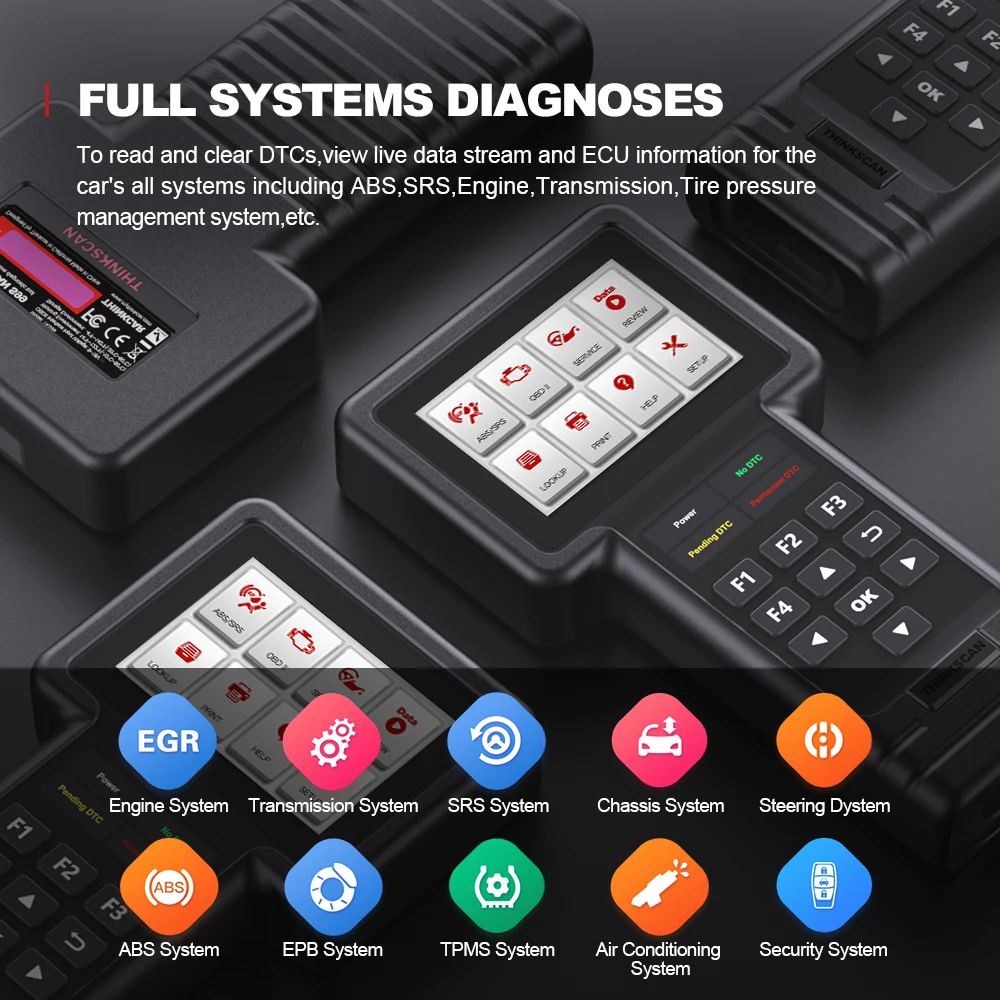 Диагностический сканер THINKCAR Thinkscan S99 инструмент для самостоятельной сборки OBD2