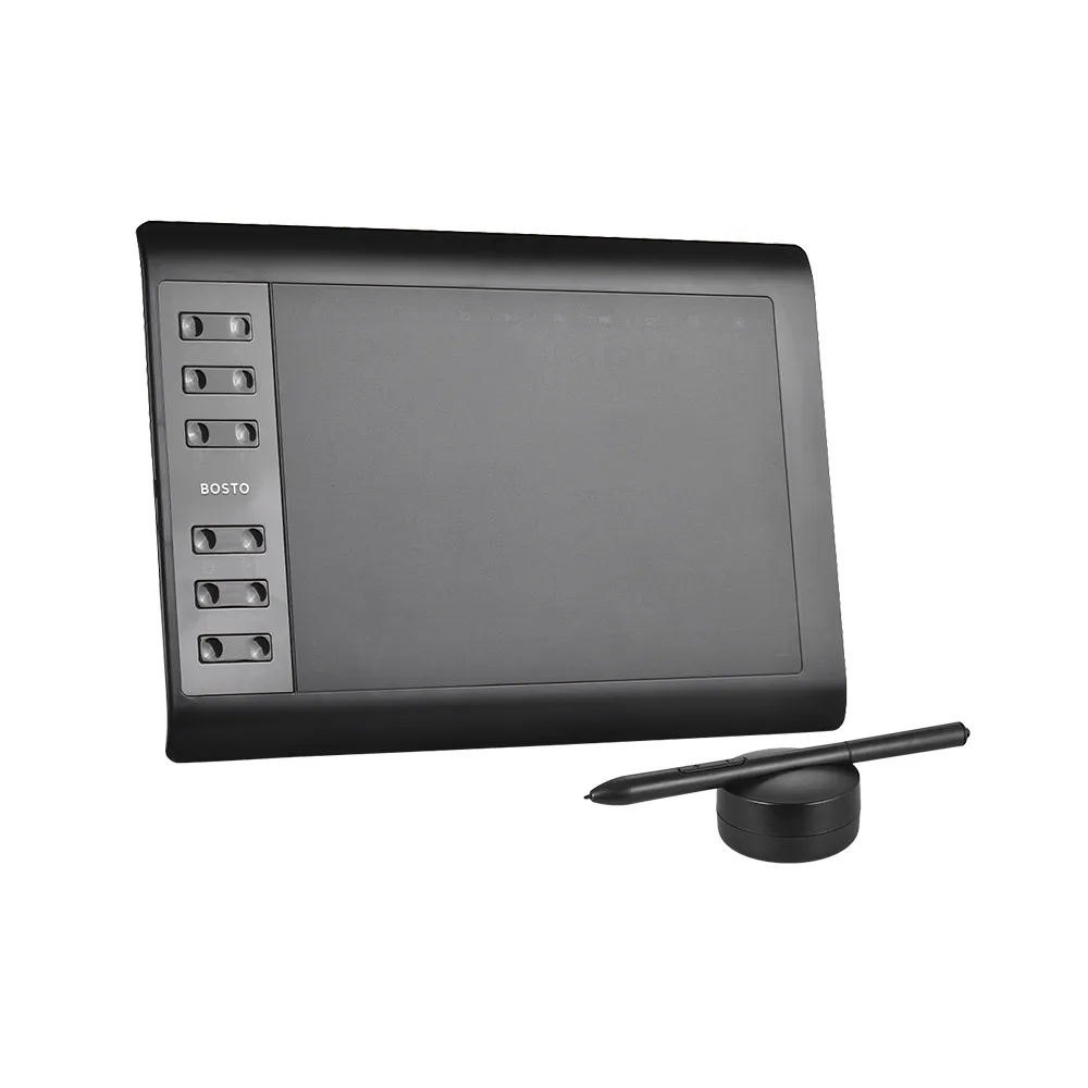 

Графический планшет Bosto 1060 Plus, 10 х6 дюймов, 8192 уровня нажатия