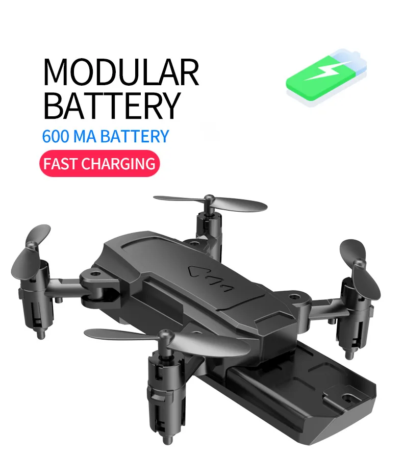 Дешевый складной мини-Дрон 4K HD широкоугольная камера антенна Wi-Fi fpv Квадрокоптер высота удерживает длительный срок службы батареи RC вертолет игрушки