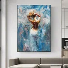 Настенная Картина на холсте с изображением абстрактной женщины