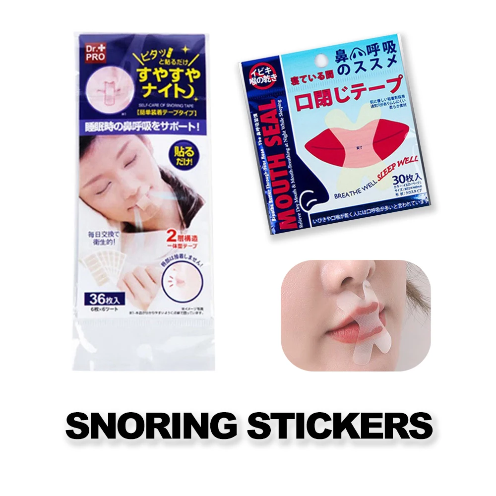 

Sleeping Anti-Snoring Patch Improves Mouth Shape Nose Breathing 30/36Pcs Sleeps Well Facial Improvement Reduces Mouth Breathing