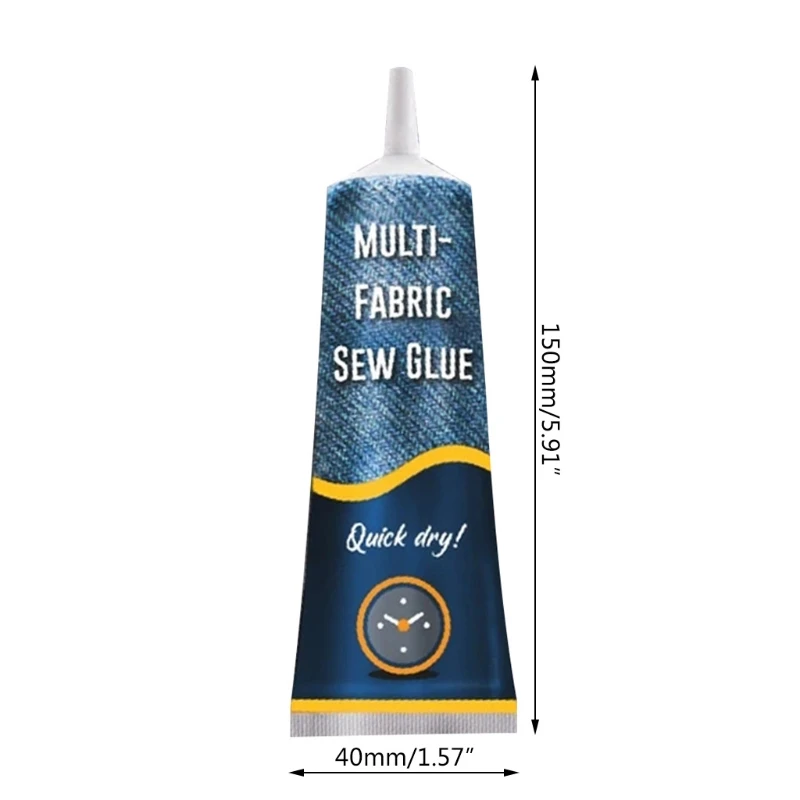 

Liquid Glue Instant Fabric Leather Fast Drying Glue Ultra-stick Sew Glue Kit Secure Stitch Liquid Sewing Supplies