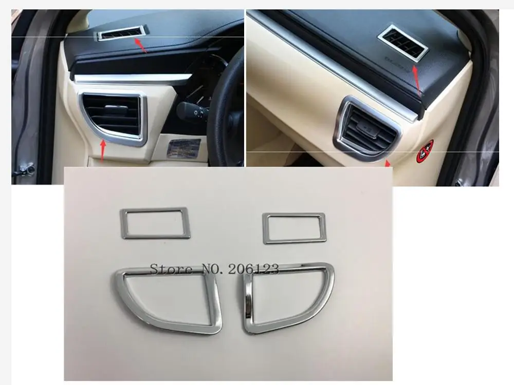 

Декоративная крышка для Toyota Corolla Altis 2014 2015 2016 2017 201