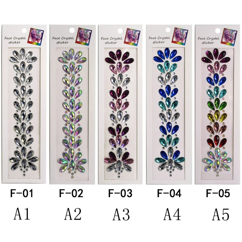 Смола волос драгоценный камень передний головной убор стикер краска для тела