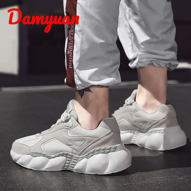 Damyuan/Новинка 2019 года сезон осень зима мужские модные дышащие кроссовки