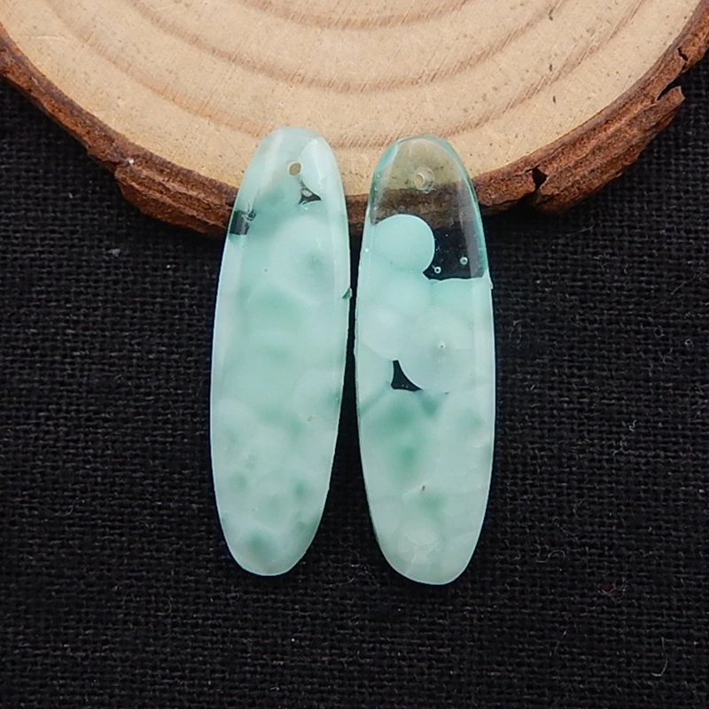 Оптовая продажа драгоценный камень натуральный оникс модные женские серьги