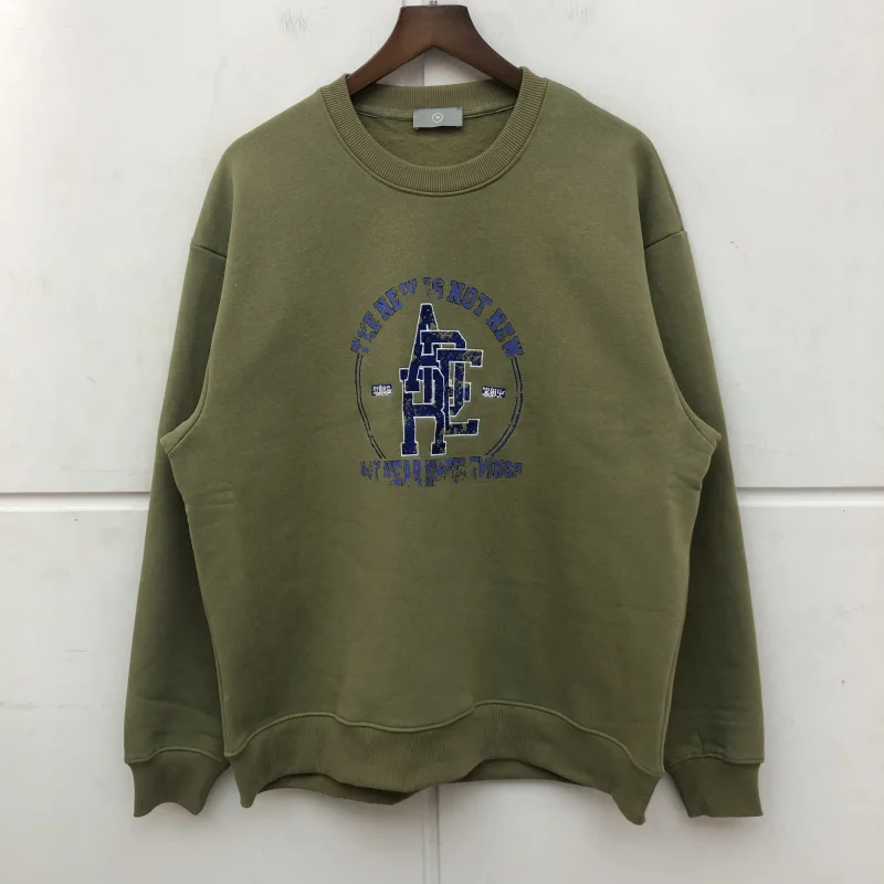 

Oversized ADERERROR Embroidery Sweatshirts Men Women High Quality ADER ERROR Pullover