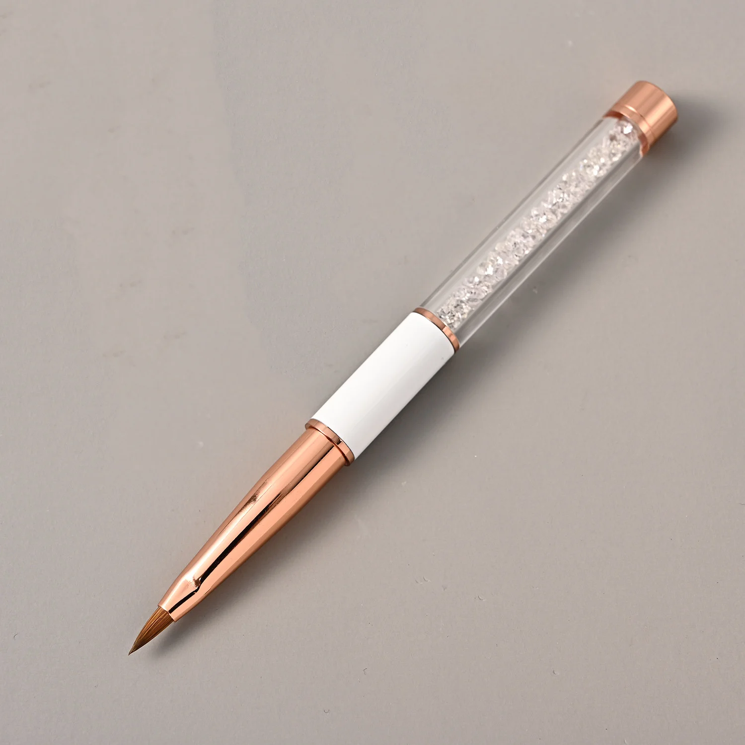 

Nail Brushes Pen Tools Manicure Nail Art Brush Oval for Nail Extension UV Gel Builder