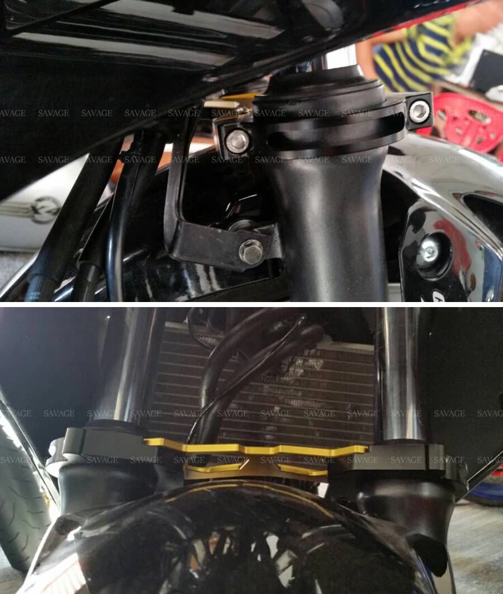 Баланс шок передняя вилка BRACE для HONDA CBR250R CBR300R CB300F CB250 JADE аксессуары мотоциклов ЧПУ алюминиевый кронштейн