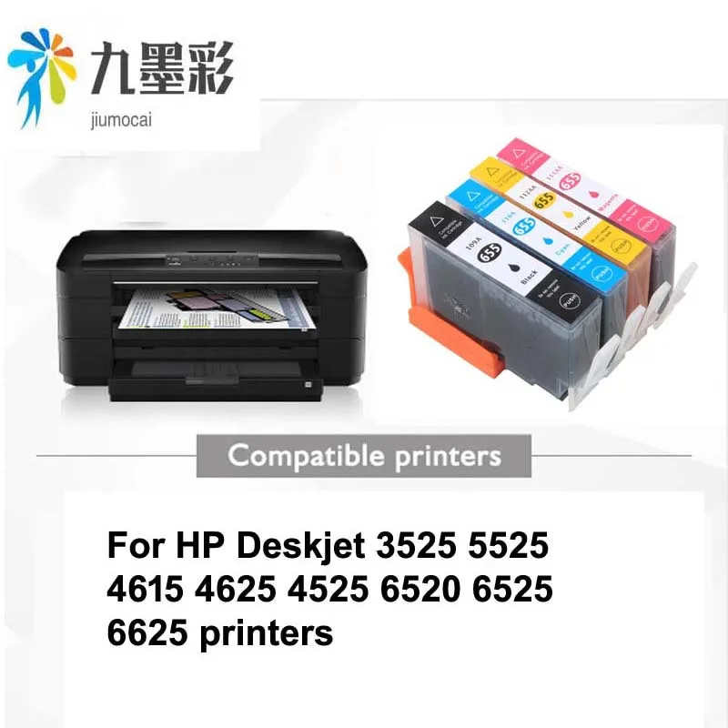Obestda для HP 655 hp655 655xl совместимый картридж Замена 3525 5525 4615 4625 4525 6520 6525 6625 6100