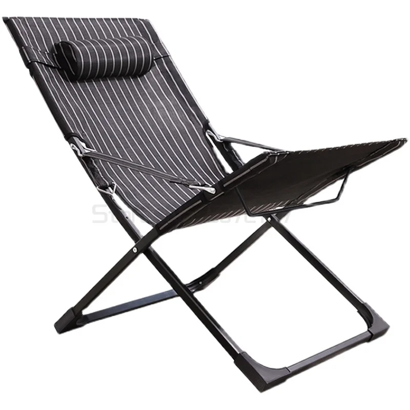 

Recliner folding lunch break single portable small balcony leisure pregnant women's home lazy chair