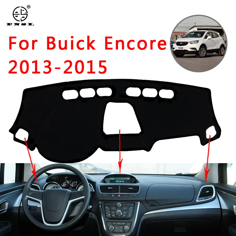 PNSL крышка приборной панели автомобиля коврик для ковер Buick Encore 2013 2015 Защита от