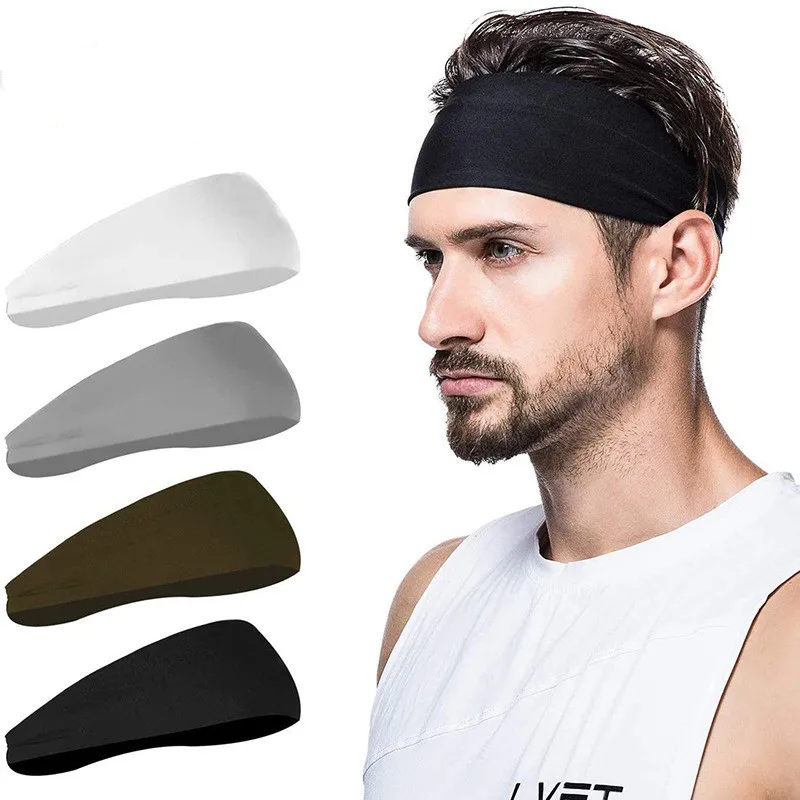 

Absorbent Cycling Yoga Sport Sweat Headband Men Sweatband For Men and Women Yoga Hair Bands Head Sweat Bands Sports Safety