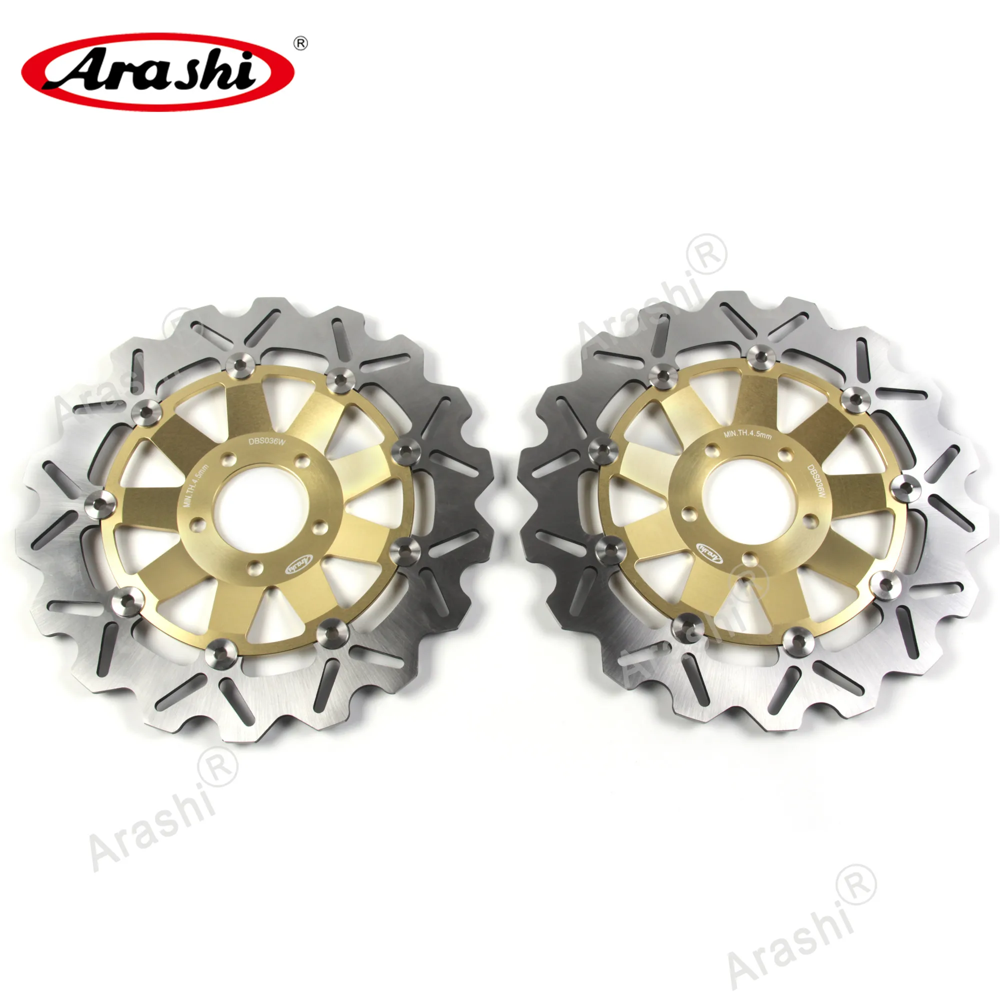 Комплект передних и задних тормозных дисков для KAWASAKI Z750 2004 2006 Z 750 2005 04 05 06 Z750S