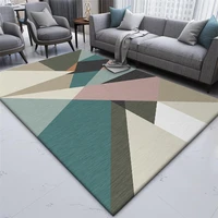 northern european style rug marble triangular geometric mosaic carpet living room bedroom bed blanket kitchen floor mat