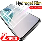 Защитная пленка на весь экран для Oneplus 8, 8t, 8pro, Гидрогелевая мягкая пленка для Oneplus Nord N10 5G, не стекло, 1-2 шт.