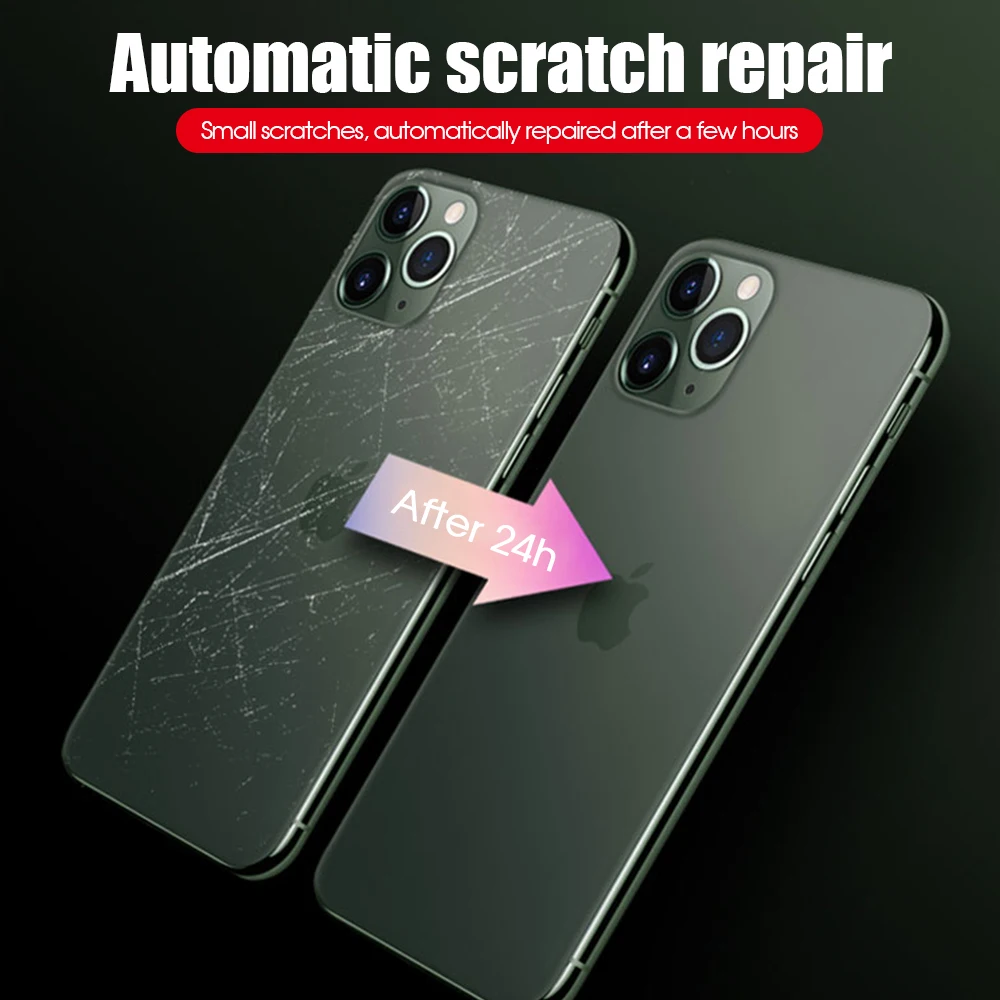 Мягкая защитная пленка для задней части iPhone 11 14 Plus 12 13 Pro Max Sticker 11Pro X XR XS SE 2022 Not Glass on.