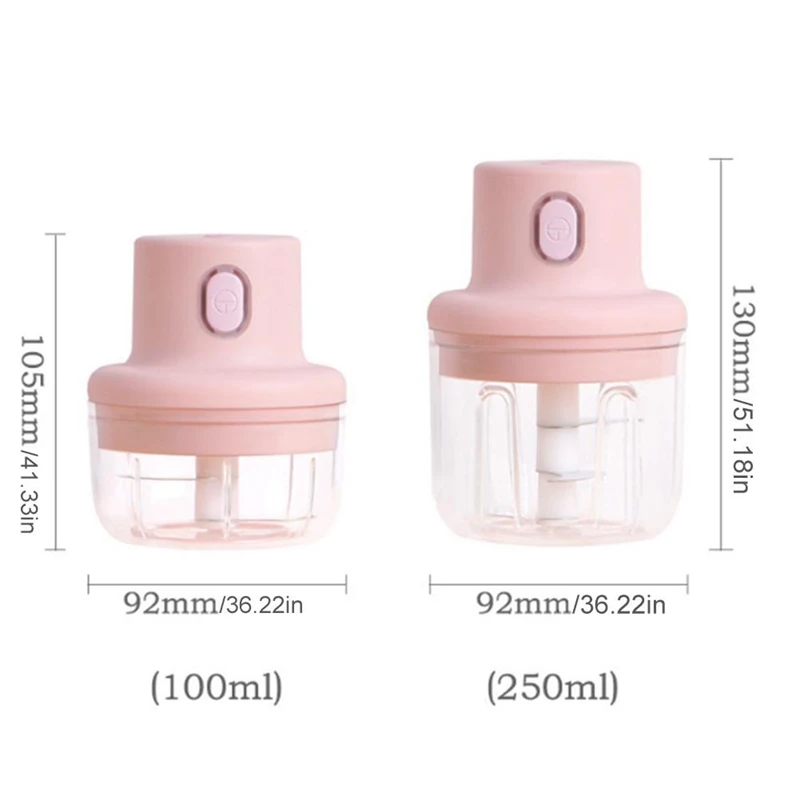 

Home Wireless Electric Garlic Pounding Machine Portable Small Multifunctional Mixing Food Supplement Machine
